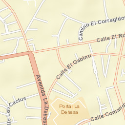 Lo Barnechea Street Map