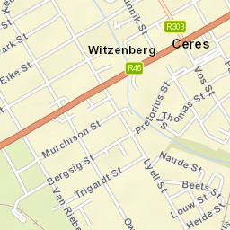 Ceres Street Map
