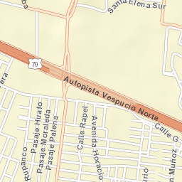Huechuraba Street Map