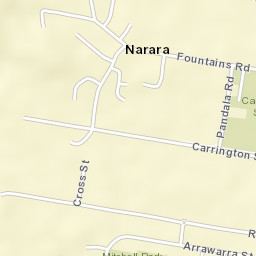 Narara Street Map