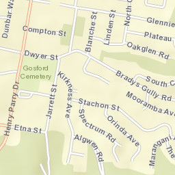 North Gosford Street Map