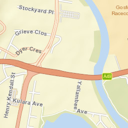 West Gosford Street Map
