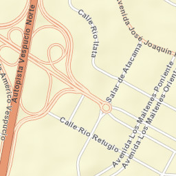 Cerro Navia Street Map