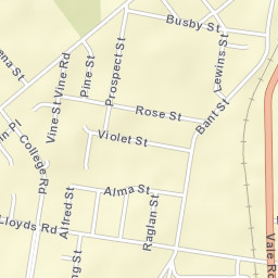 South Bathurst Street Map