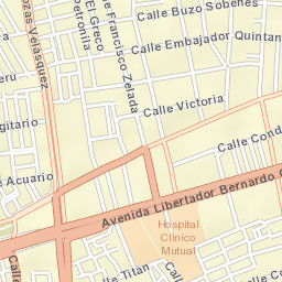Quinta Normal Street Map