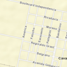 Cavanagh Street Map