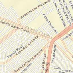 Curacaví Street Map