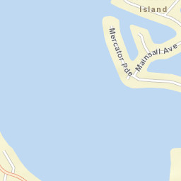 St Huberts Island Street Map