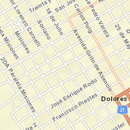 Dolores Street Map