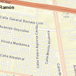 La Granja Street Map