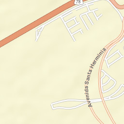 Padre Hurtado Street Map