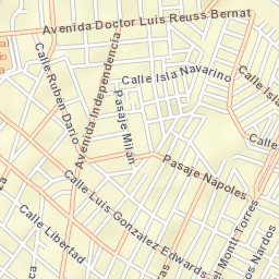 San Antonio Street Map