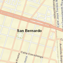 San Bernardo Street Map
