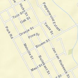 Oudtshoorn Street Map