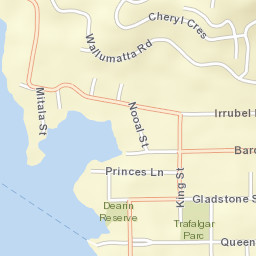 Newport Street Map