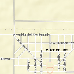 Huanchillas Street Map
