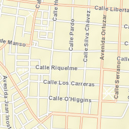 Melipilla Street Map