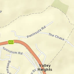 Valley Heights Street Map