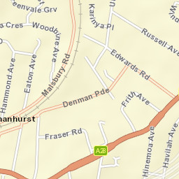 Normanhurst Street Map