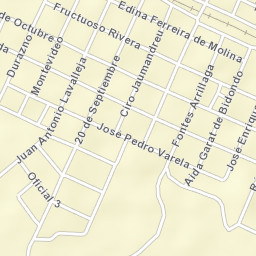 Sarandí Grande Street Map