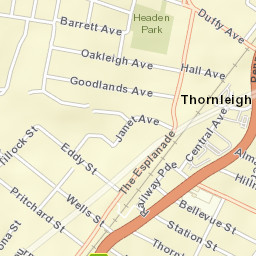 Thornleigh Street Map
