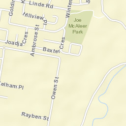 Glendenning Street Map