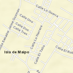 Isla de Maipo Street Map