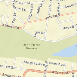 Curl Curl Street Map