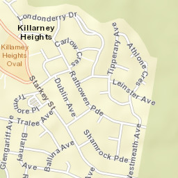 Killarney Heights Street Map
