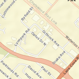 Macquarie Park Street Map