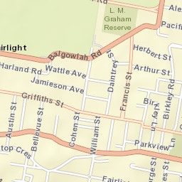 Fairlight Street Map