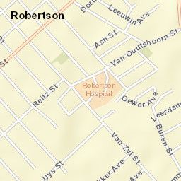 Robertson Street Map