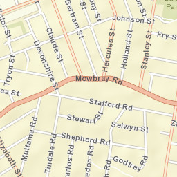Willoughby Street Map