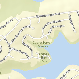 Castlecrag Street Map