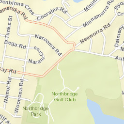 Northbridge Street Map