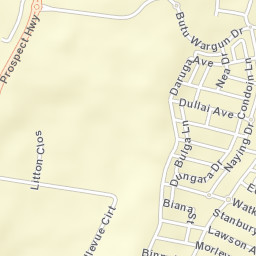 Pemulwuy Street Map