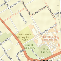 Artarmon Street Map