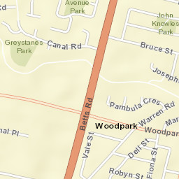 Woodpark Street Map