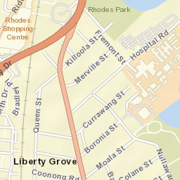 Liberty Grove Street Map