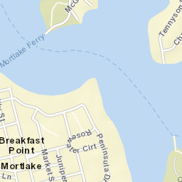 Breakfast Point Street Map