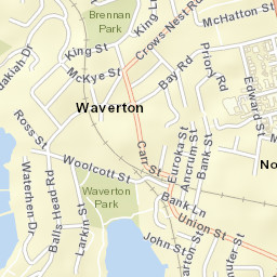 Waverton Street Map