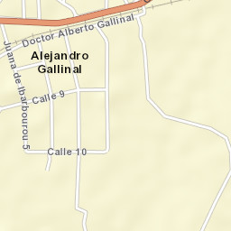 Alejandro Gallinal Street Map
