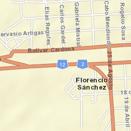 Florencio Sánchez Street Map