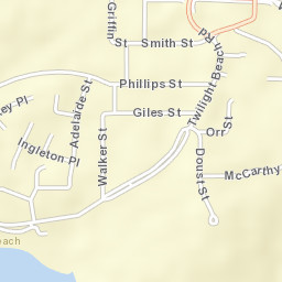 West Beach Street Map