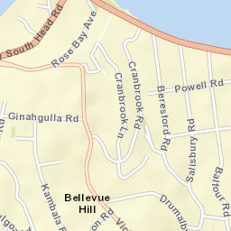 Bellevue Hill Street Map