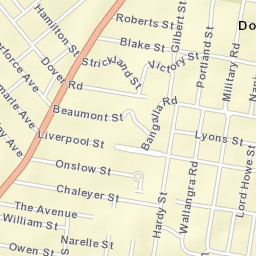 Dover Heights Street Map