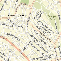 Paddington Street Map