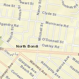 North Bondi Street Map