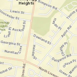 Bonnyrigg Heights Street Map