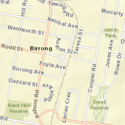 Birrong Street Map